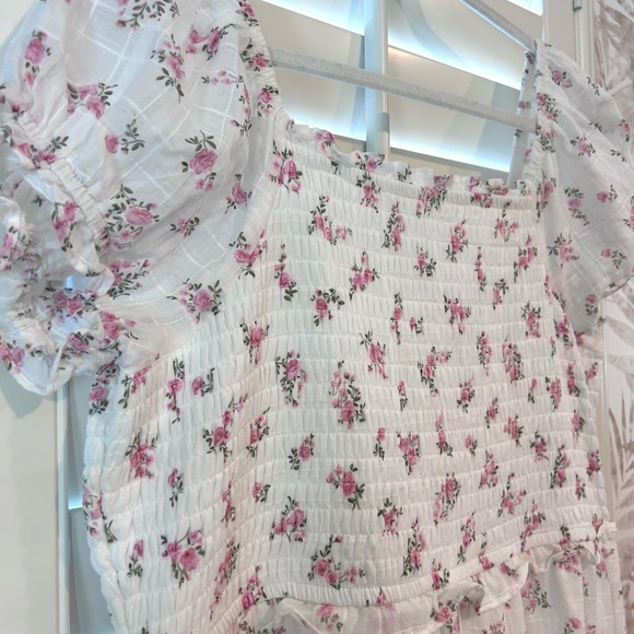 NWOT Celebrity Coquette Floral Midi Dress Size XXL Juniors - Picture 6 of 10